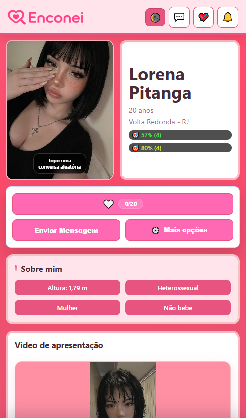 Terceiro perfil do Enconei
